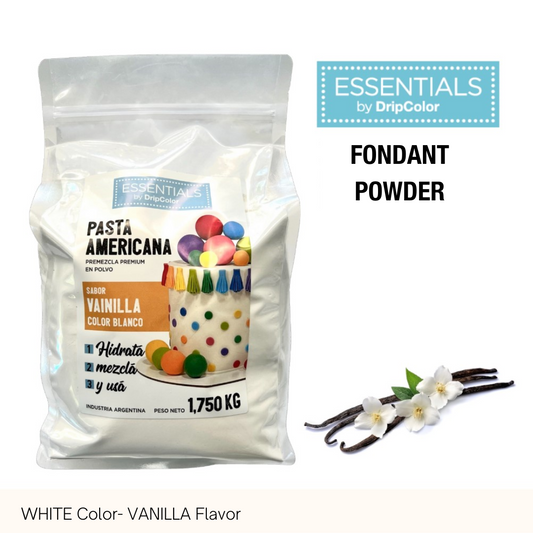 Fondant Powder Premix - Vanilla Flavor