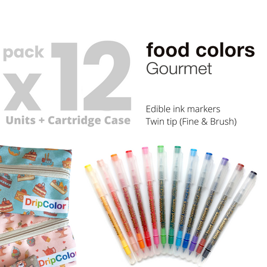 Food Colors Gourmet Complete Set + Cartridge