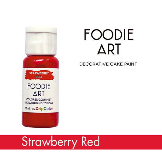 Foodie Art Pearly Strawberry Red 15ml